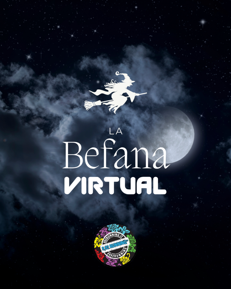 La Befana 9,92 Running diventa virtual